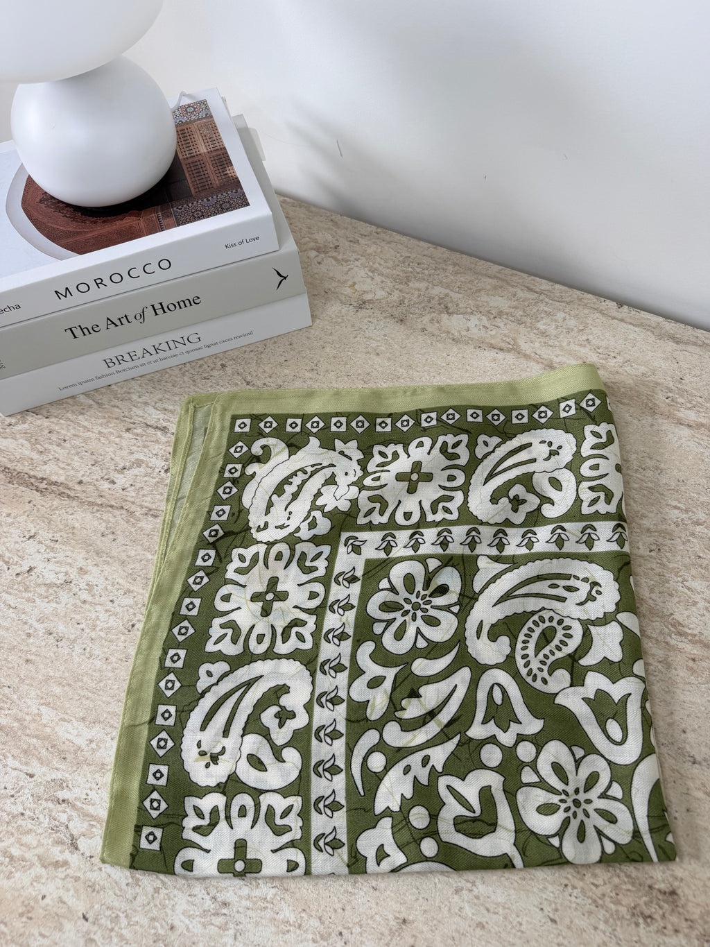 Foulard fleurs