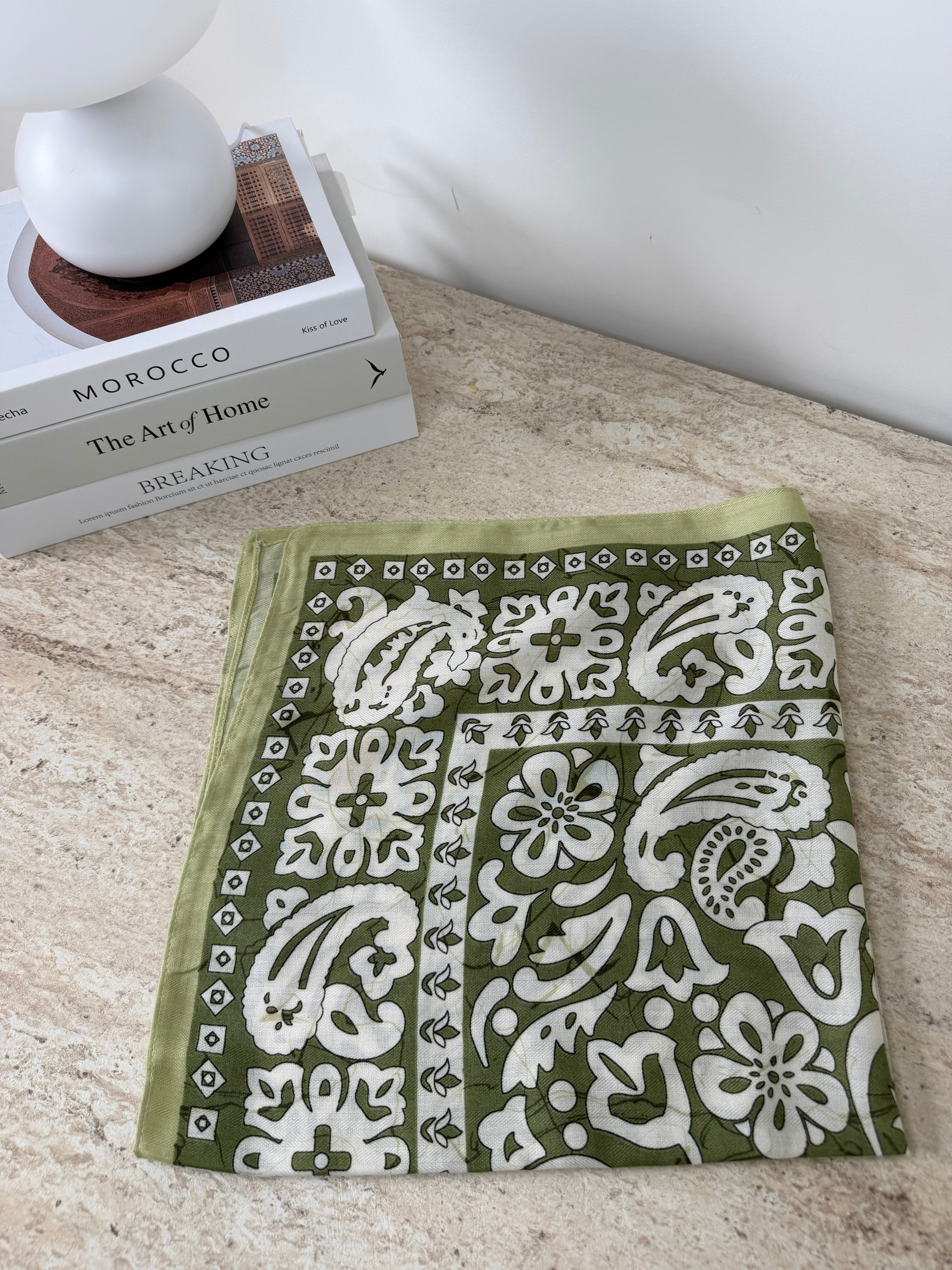Foulard fleurs