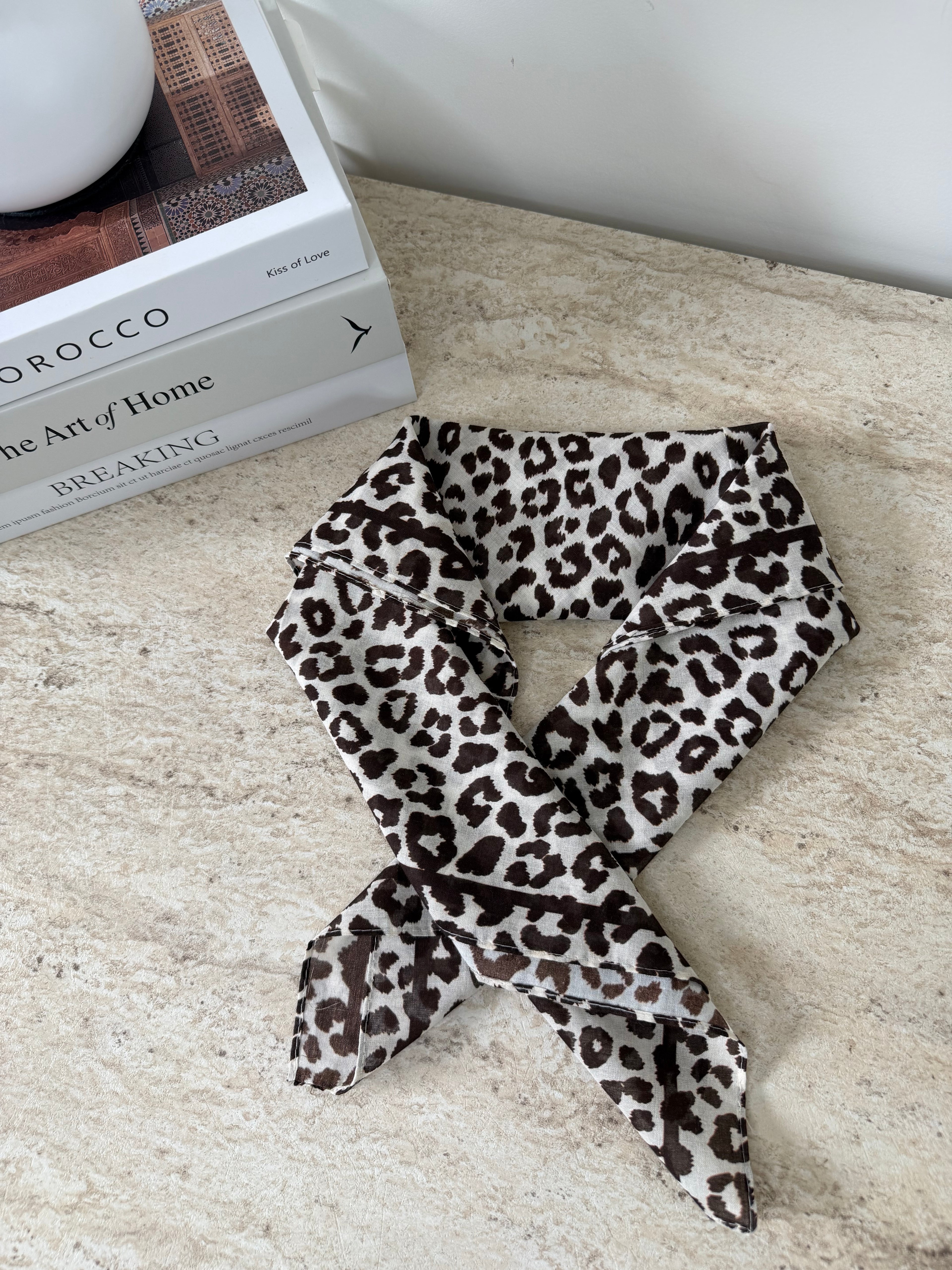 Foulard Leopard