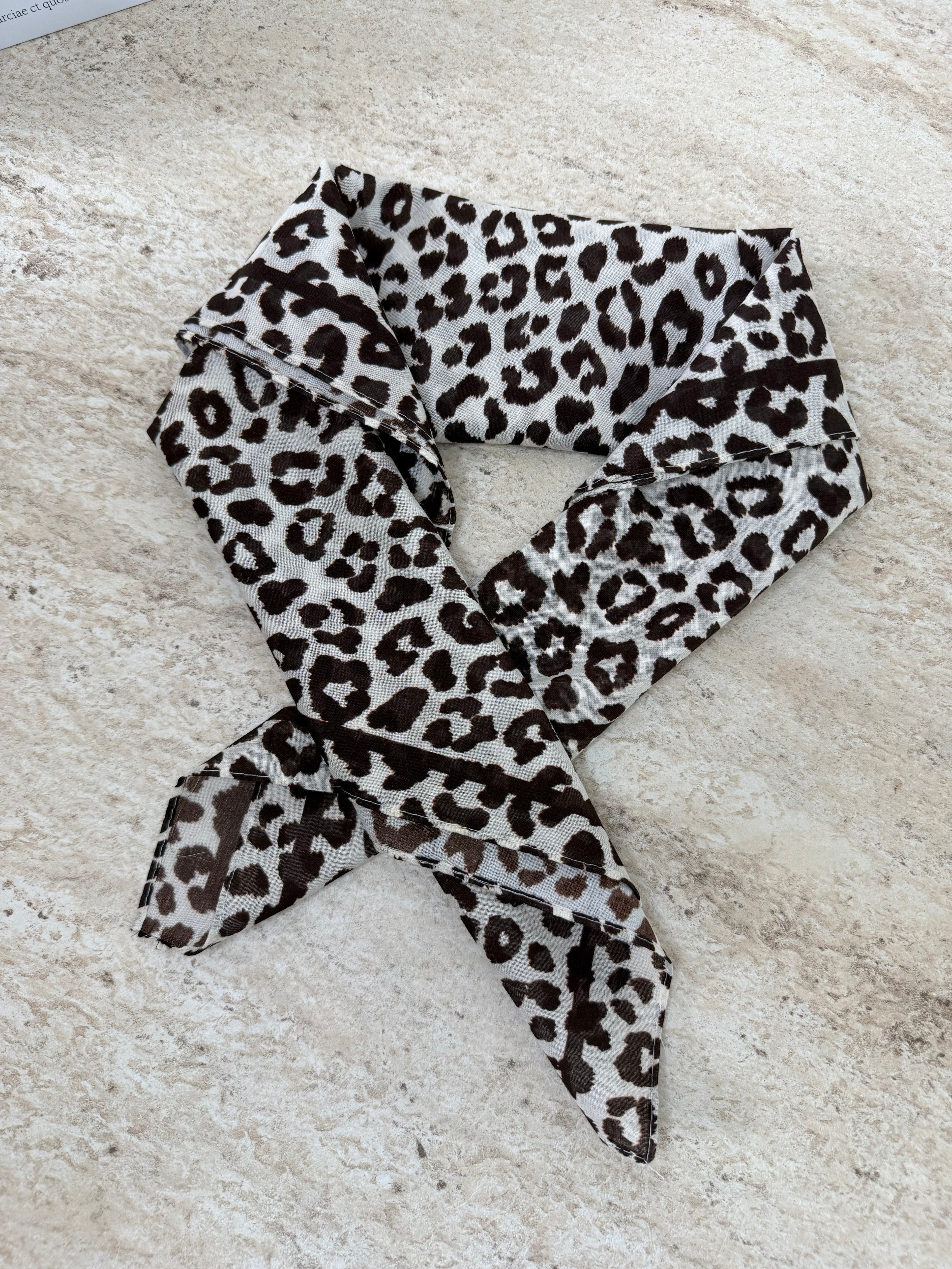 Foulard Leopard