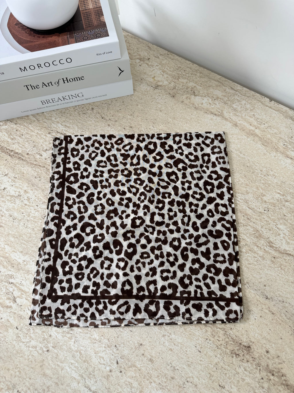 Foulard Leopard